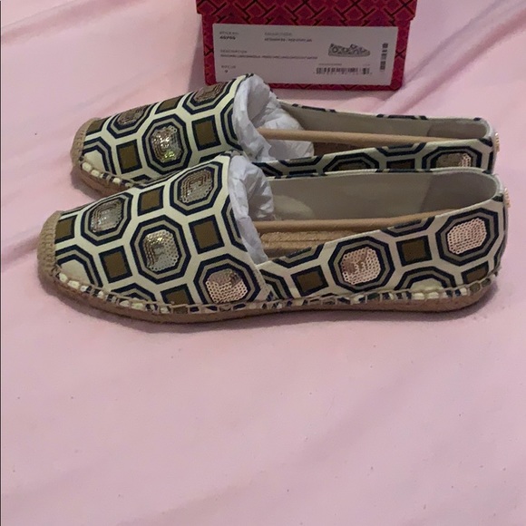 Tory Burch NWB Cecile Embellished Espadrille sz 9 - Picture 6 of 9